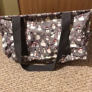 Snowman 31 tote